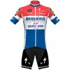 Set Kurzarmtrikot + Trägerhose 2020 Quick-Step Floors Niederländischer Meister N001
